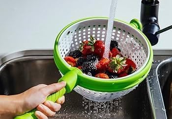 Green Drain Basket