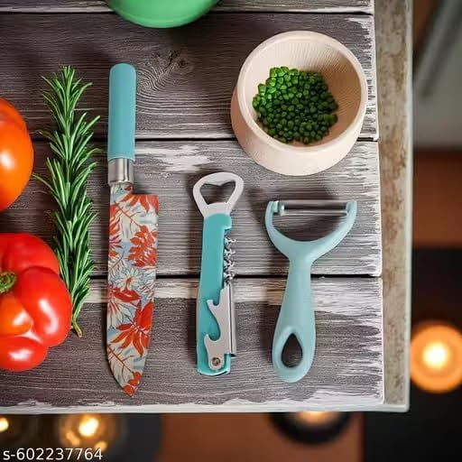 Wooden-Handle Knife