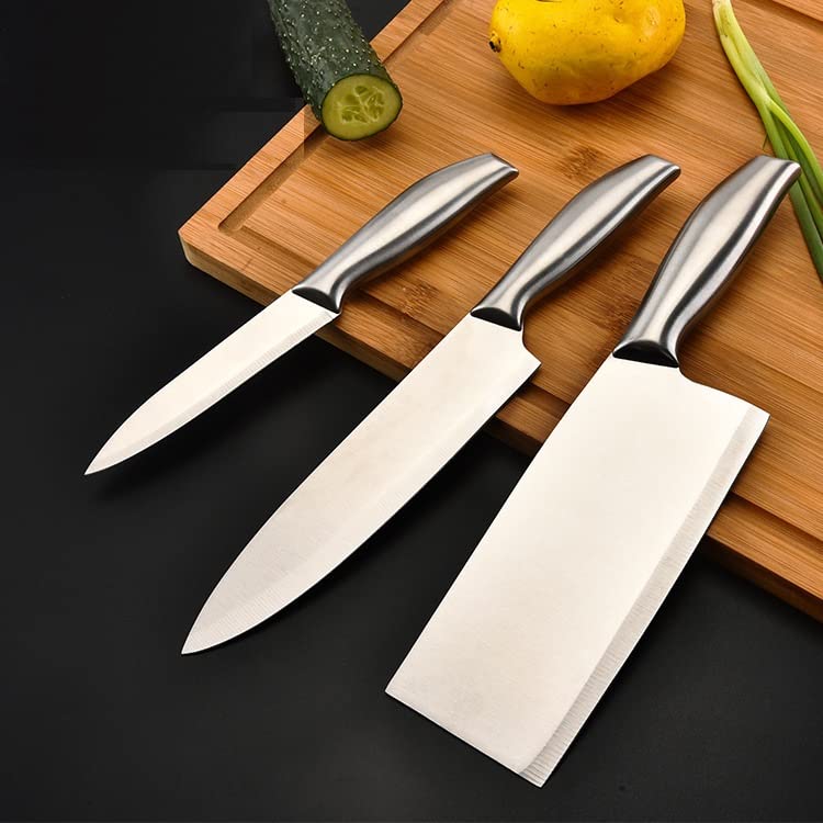 3-Piece Heavy Steel Knife Set
