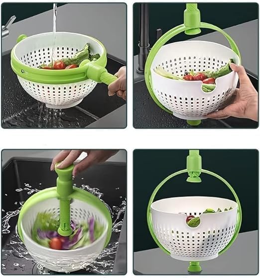 Green Drain Basket