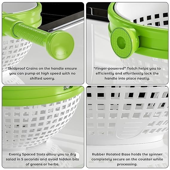 Green Drain Basket