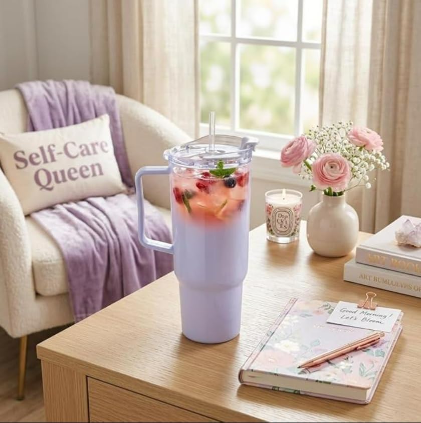 1800 ml Large-Capacity Plastic Tumbler