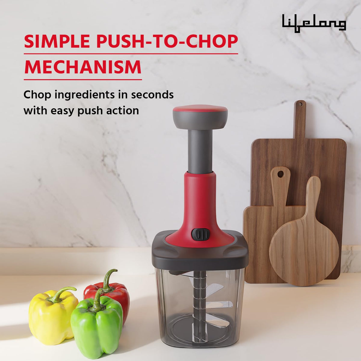 1100 ml Push Chopper