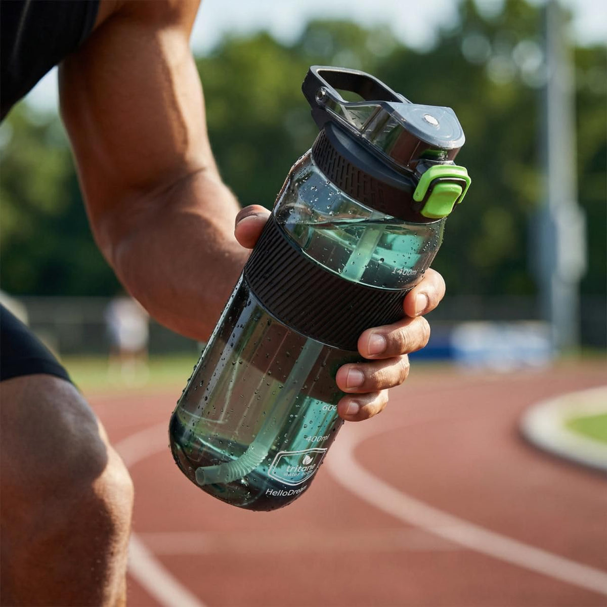 1500 ml Large-Capacity Drinking Bottle