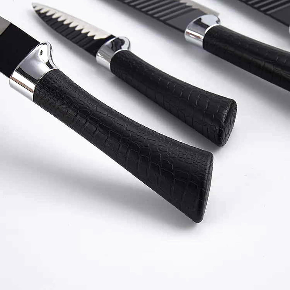 6-Piece Black Knife Set