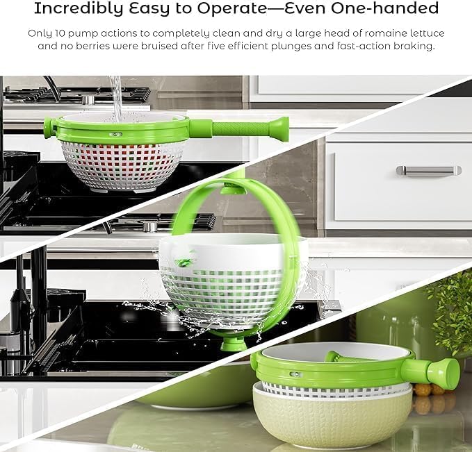 Green Drain Basket