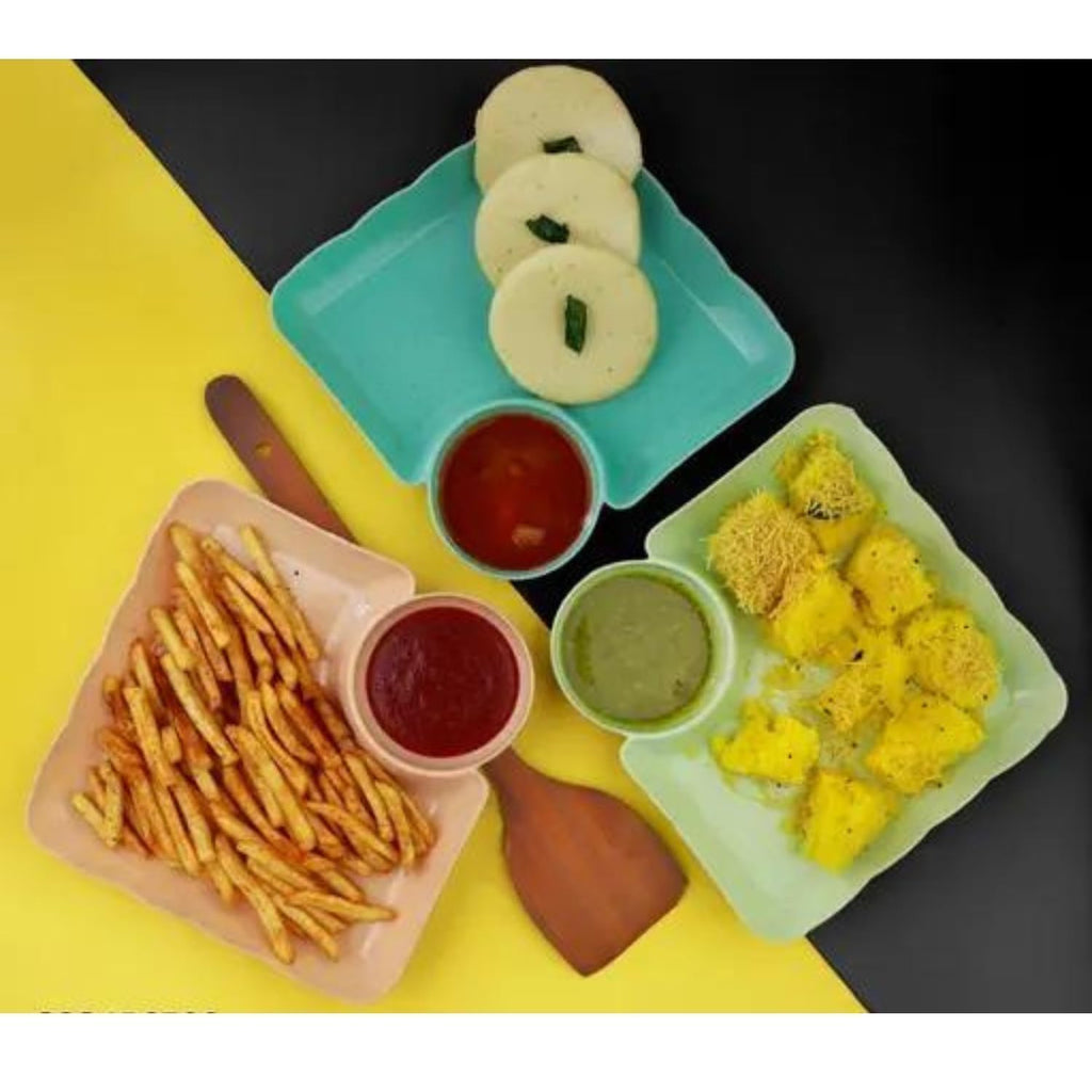 3-Piece Square Dish Set