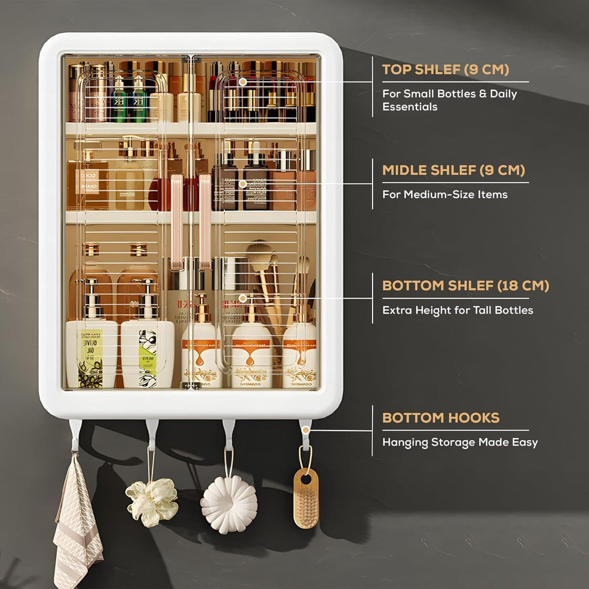 Wall-Mounted Storage Cabinet